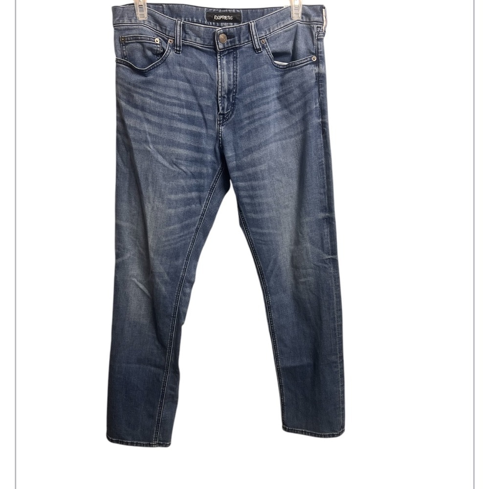 Express men jeans Classic Straight Fit Stretch 34x32 EUC